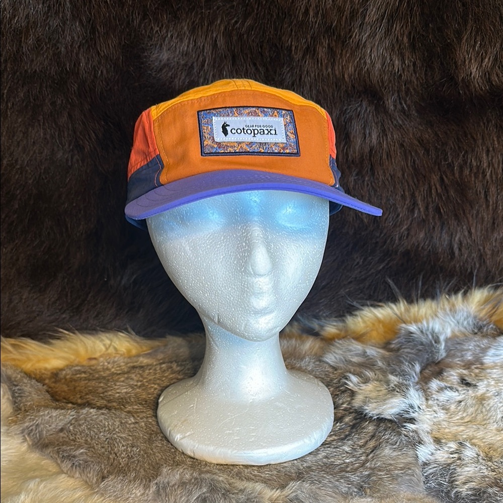 Cotopaxi Multicolor Cap - Orange, Blue, Red